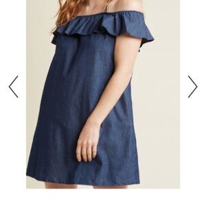 modcloth denim dress Women's Vintage Spring Dresses  ModCloth
